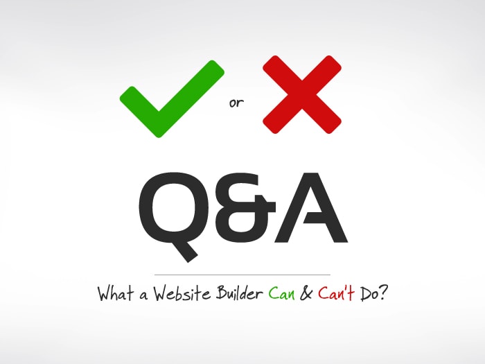 Website builder capabilities