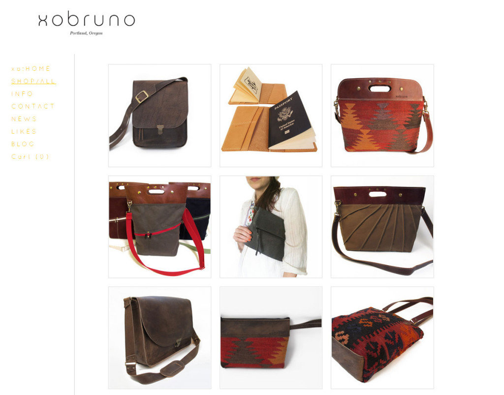 weenly online store example xobruno