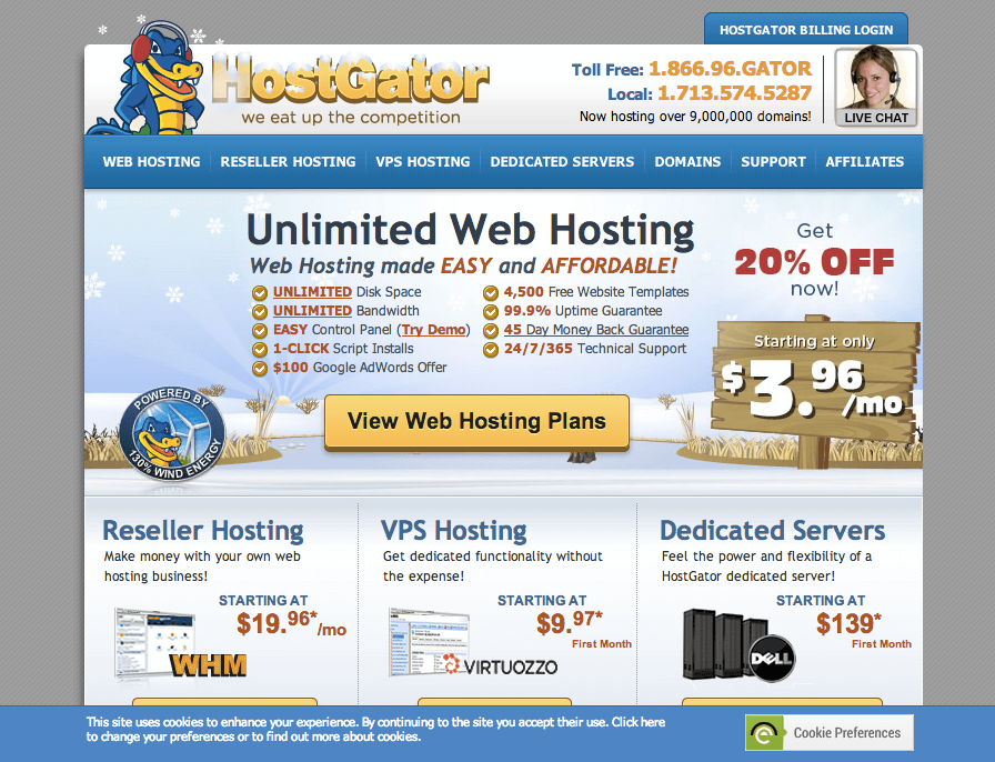 HostGator CTA