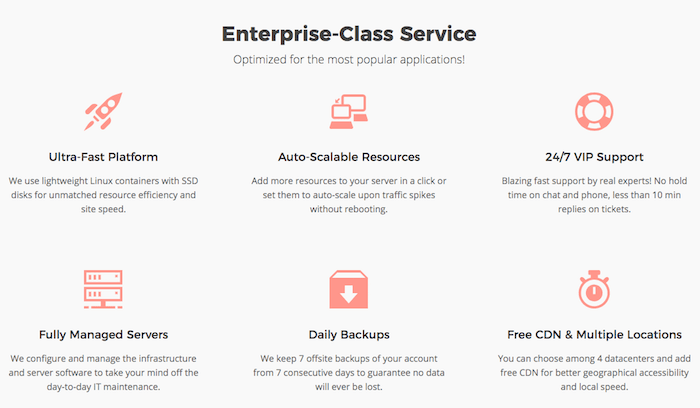 siteground cloud hosting features