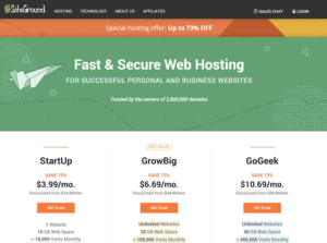 SiteGround prices 2021
