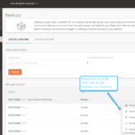 siteground restoring from a backup