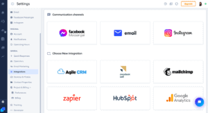 tidio integrations