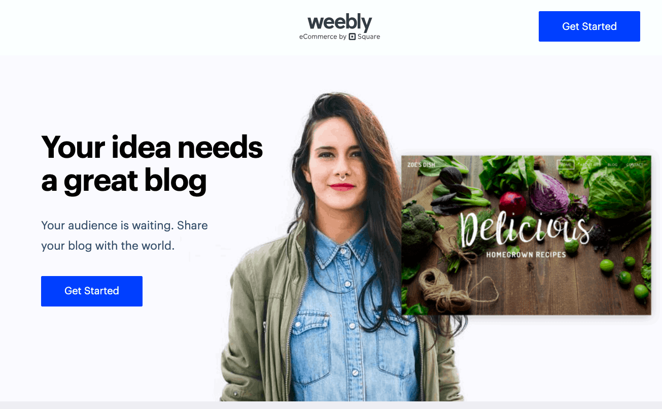 weebly free blog maker