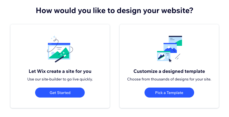 wix adi vs template