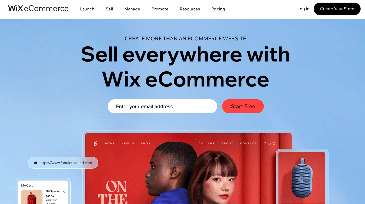 wix ecommerce