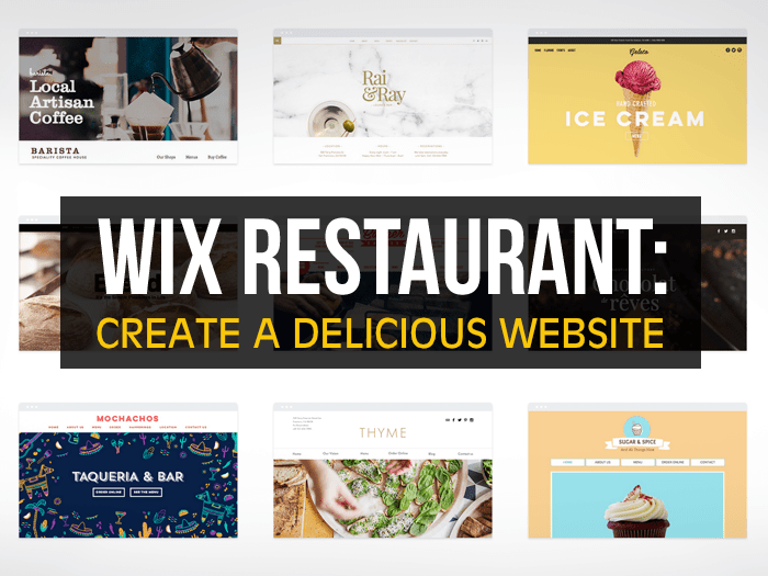 Create a restaurant website with Wix Restaurant 